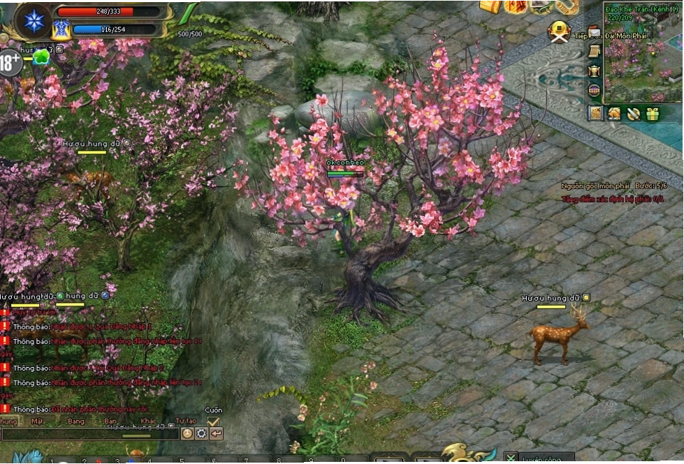 Minh họa các nhân vật trong game Kiếm Thế