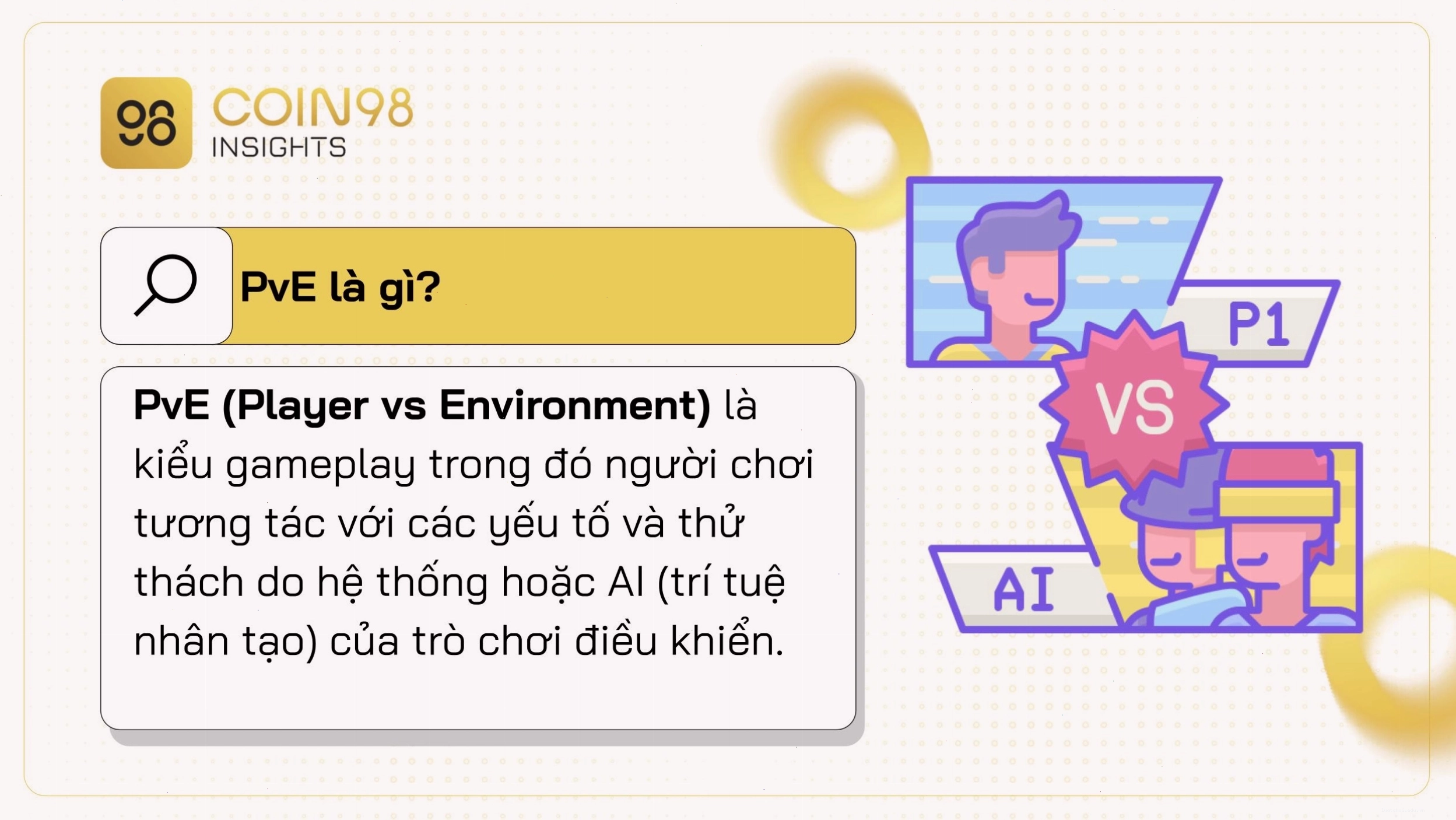 Minh họa người chơi đang chiến đấu với quái vật trong chế độ PVE