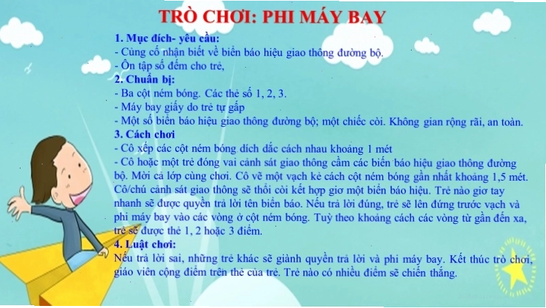 Mô hình giao thông thu nhỏ cho trẻ mầm non