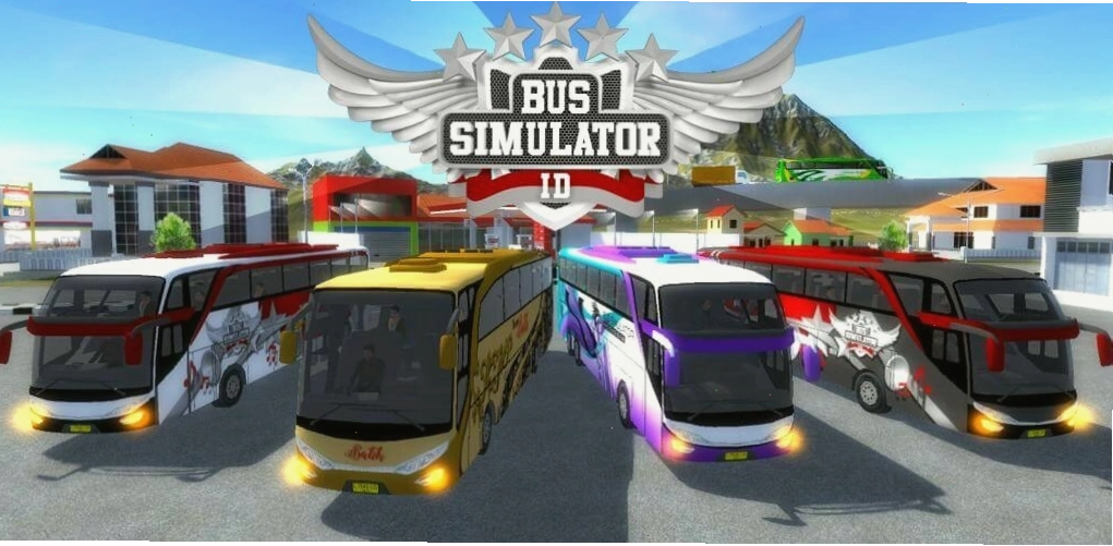 Mod xe buýt trong Mod Bus Simulator Indonesia với thiết kế bắt mắt
