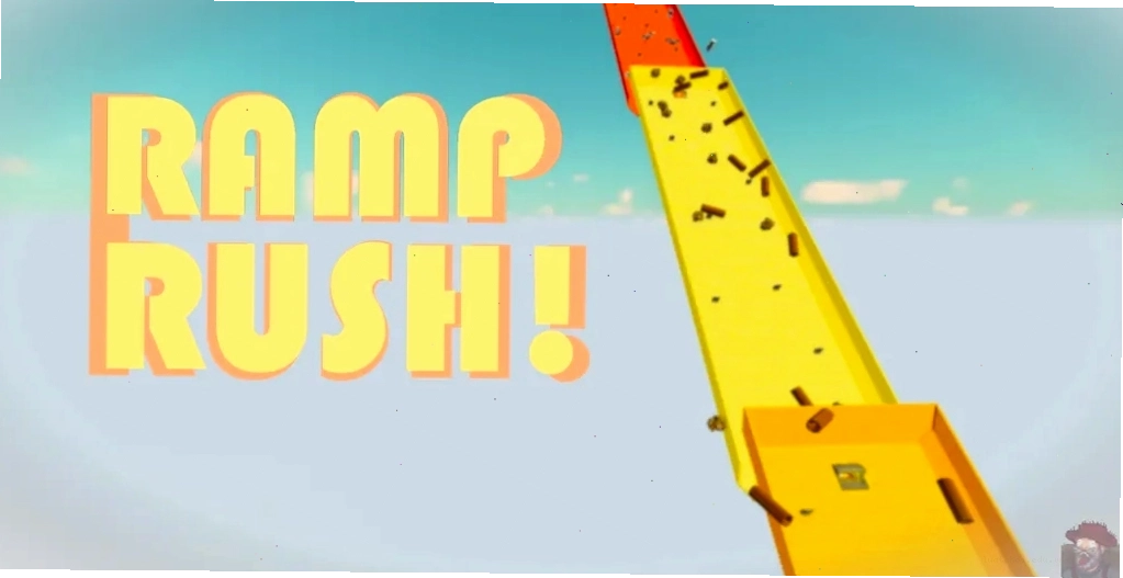 Một màn chơi đầy thử thách trong game Ramp Rush!