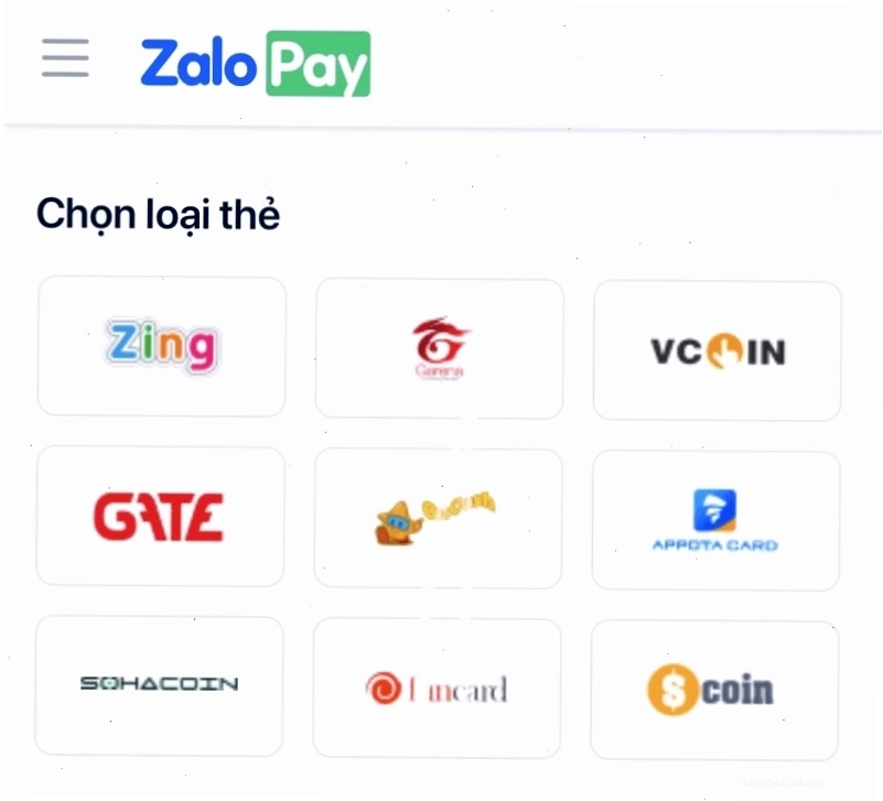 Nạp thẻ Garena qua ví MoMo tiện lợi