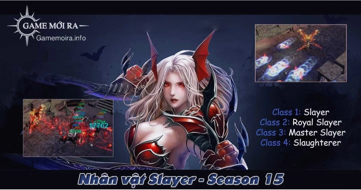 Nhân vật Slayer trong game Mu Online Season 15