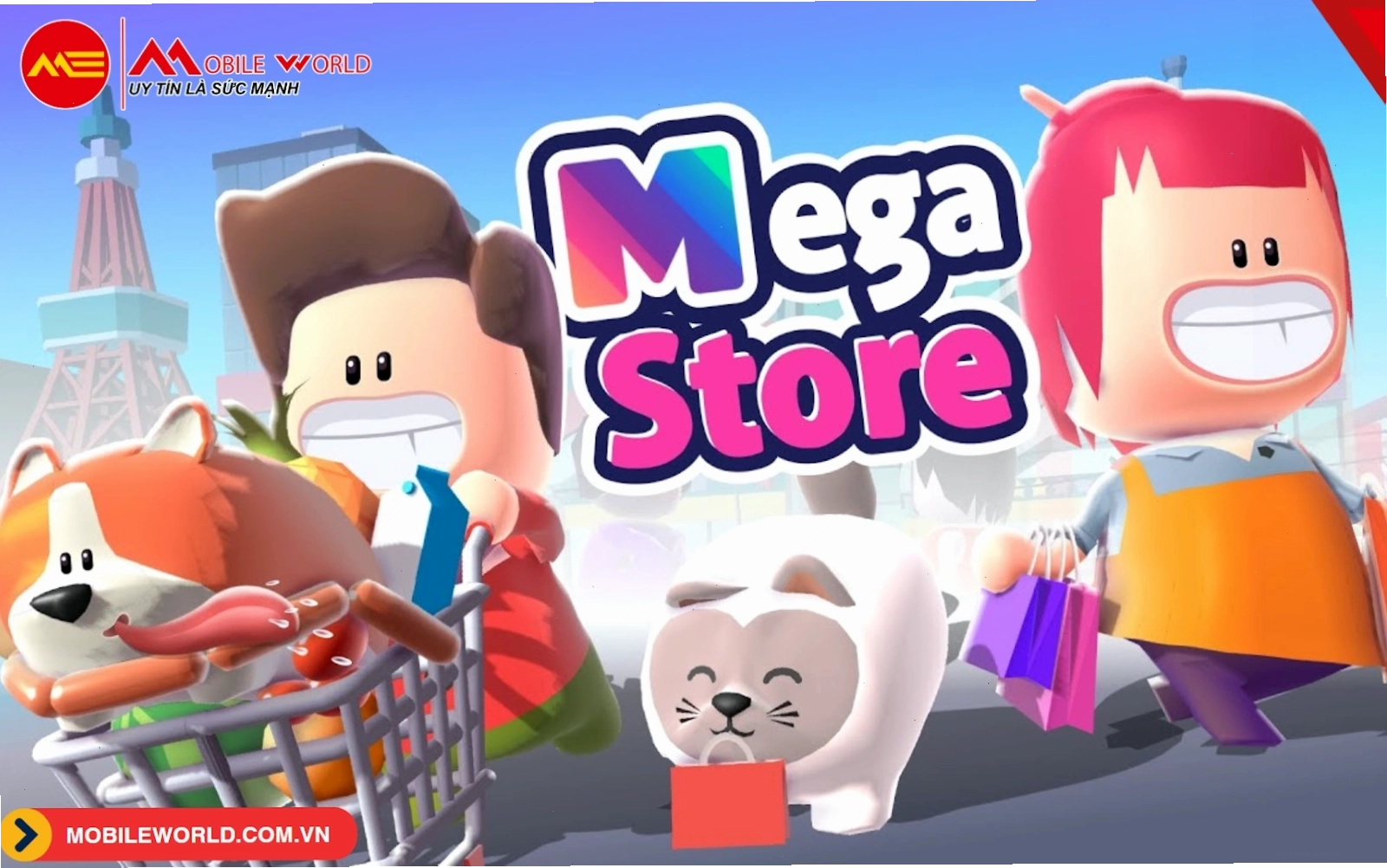 Nhân viên ảo trong game siêu thị