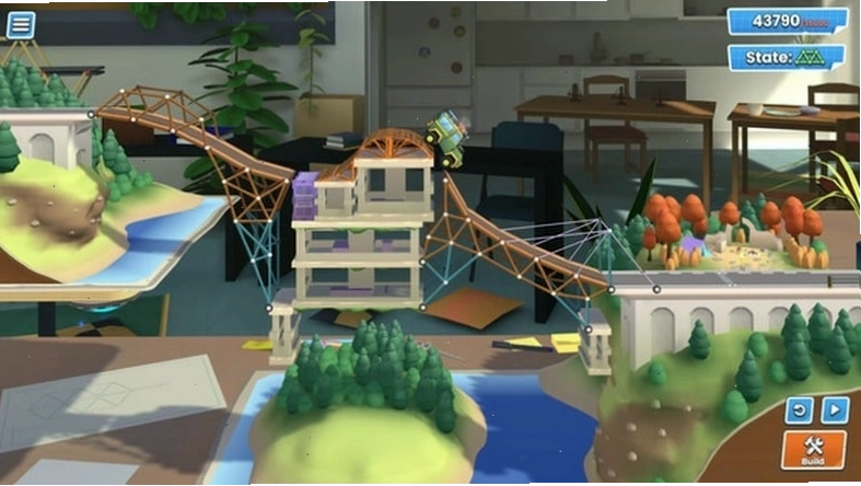 Nhiều loại địa hình khác nhau trong Bridge Constructor Studio