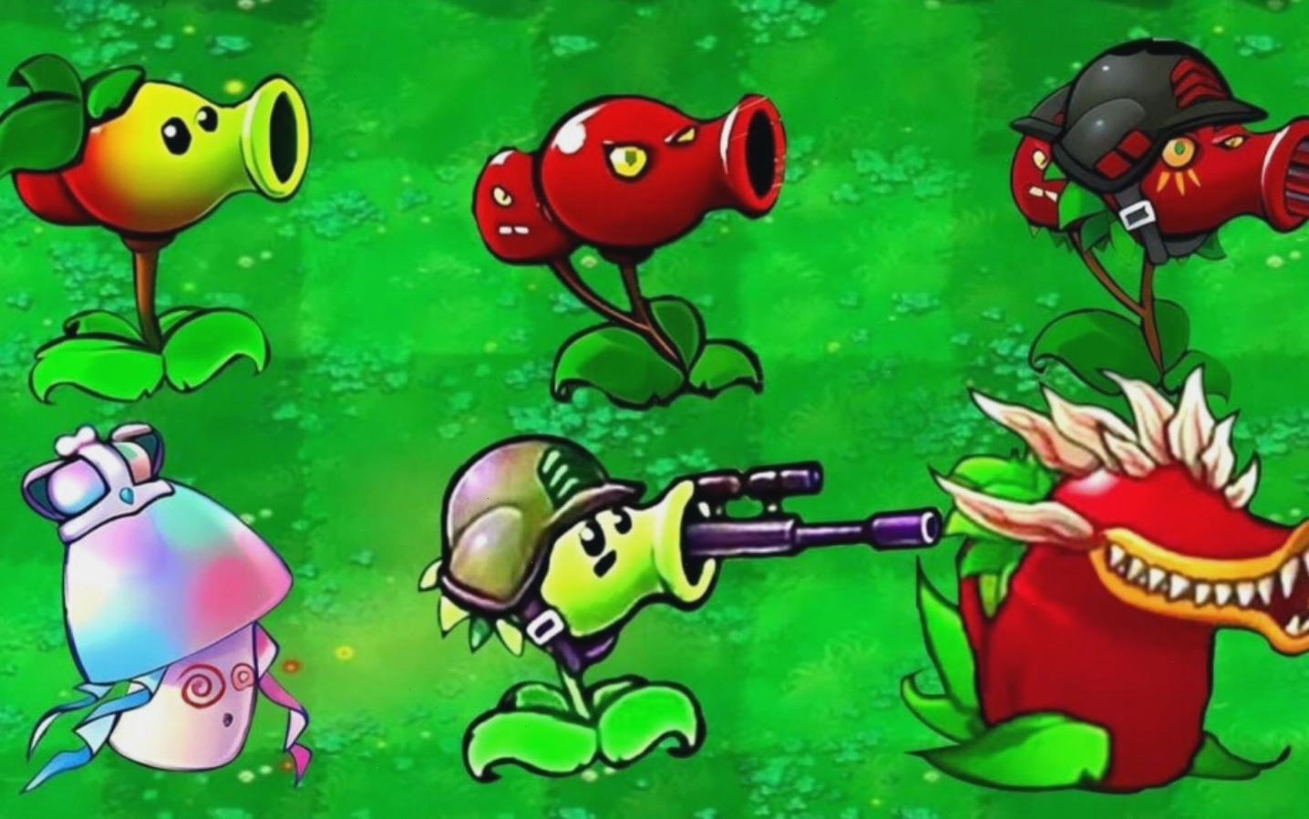 Plants vs Zombies Fusion Edition với đa dạng các loại thực vật và zombie