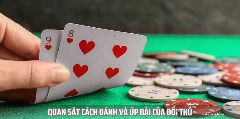 Quan sát cách úp bài của đối thủ giúp tăng tỷ lệ chiến thắng