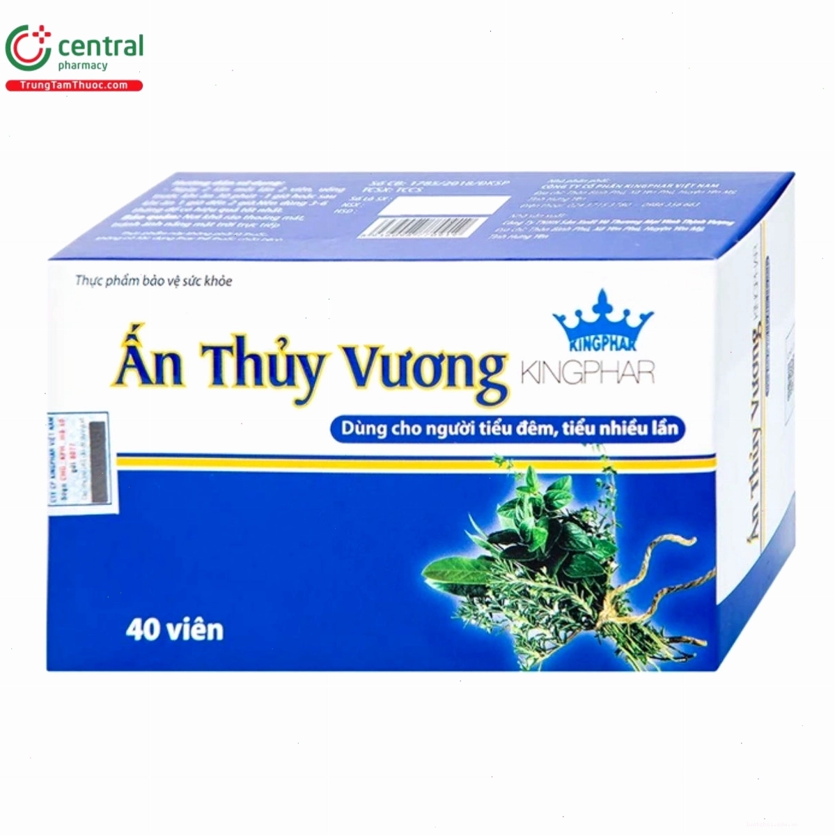 Sản phẩm Ấn Thủy Vương Kingphar hỗ trợ sức khỏe nam giới