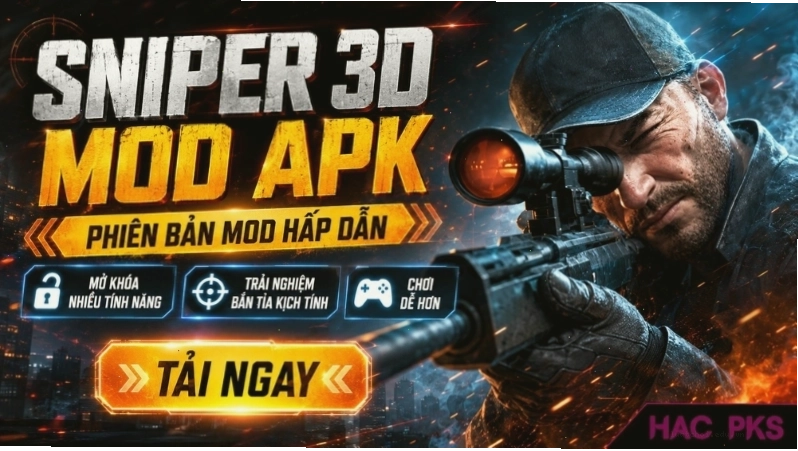 Sniper 3D MOD APK - Nhiệm vụ ám sát đỉnh cao
