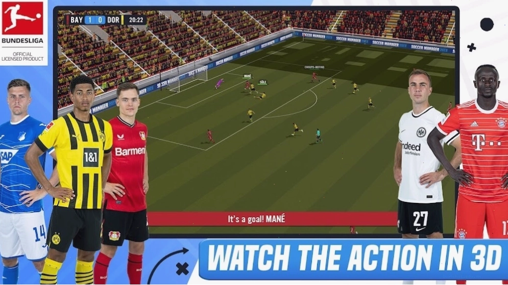 Soccer Manager 2023 - Giao diện tải xuống trên di động