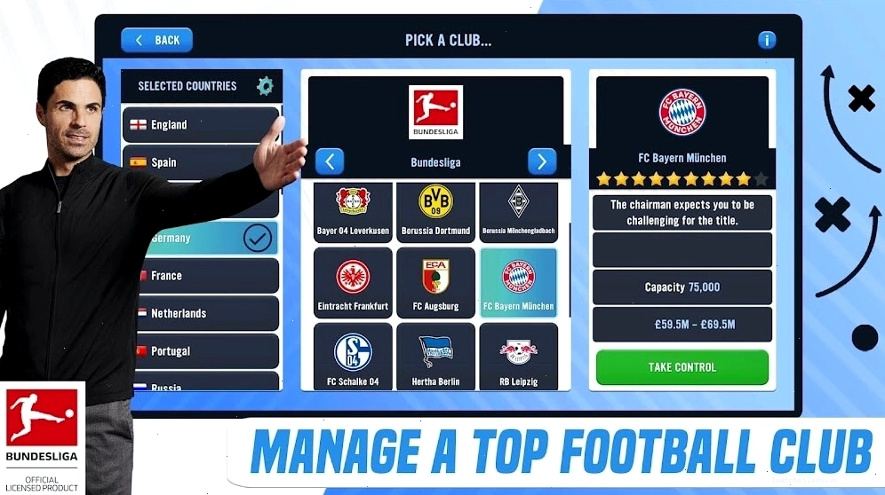 Soccer Manager 2023 - Trải nghiệm trên máy tính qua trình giả lập