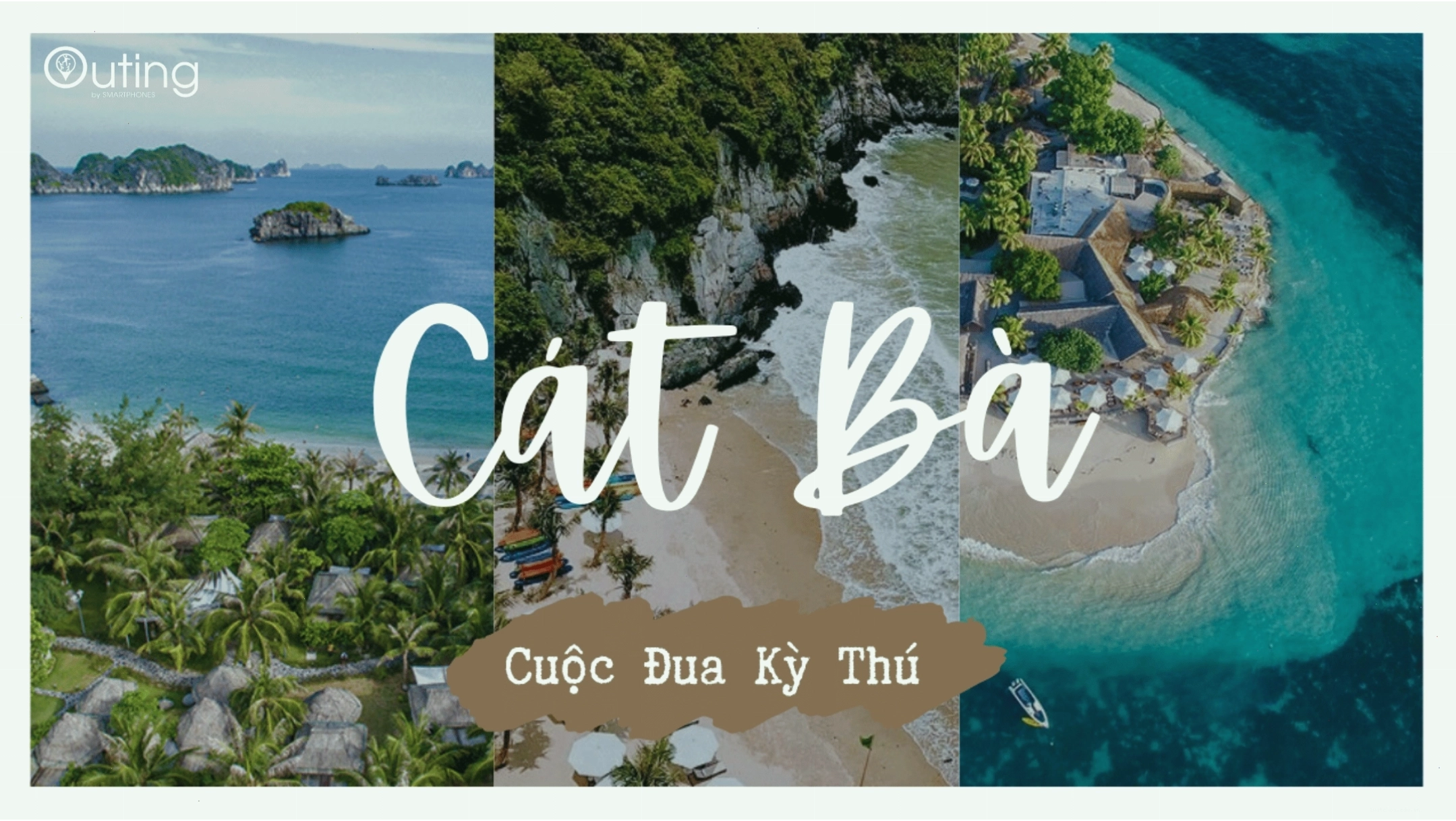 Team building vi vu xe điện du lịch Cát Bà