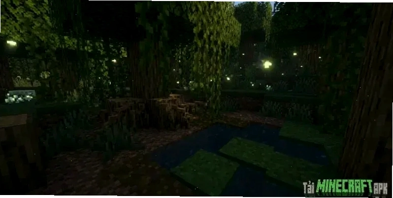 Thế giới Minecraft 1.21.101 với màu sắc chân thực