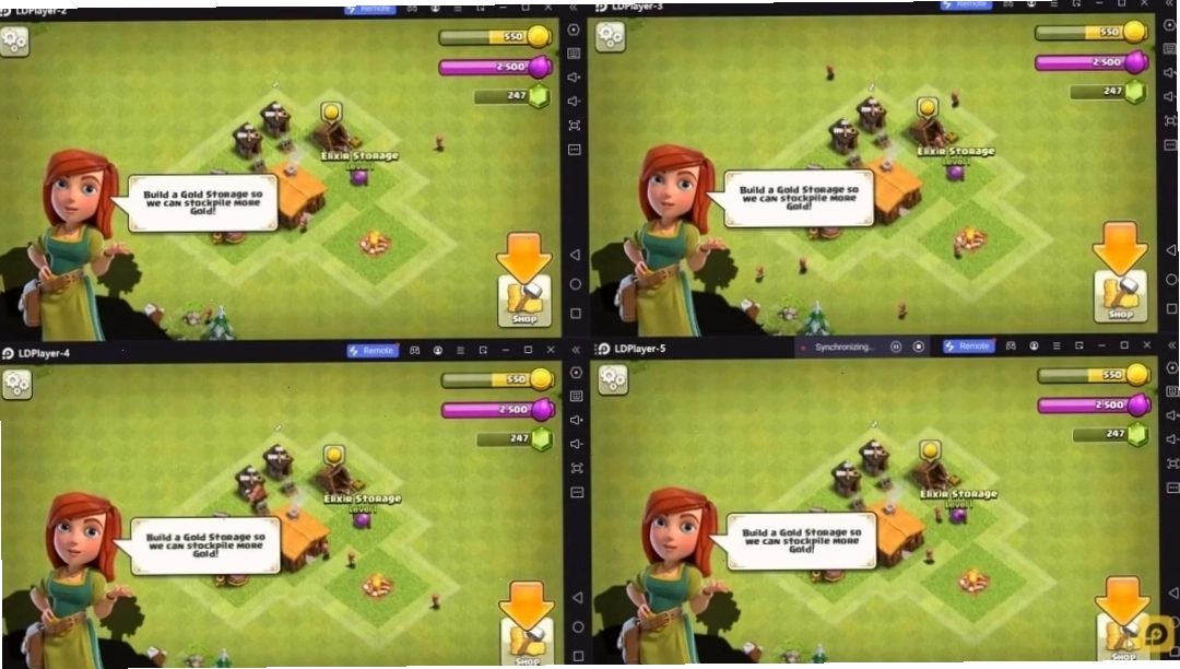 Tính năng đa nhiệm của LDPlayer hỗ trợ chơi game MU Lục Địa VNG