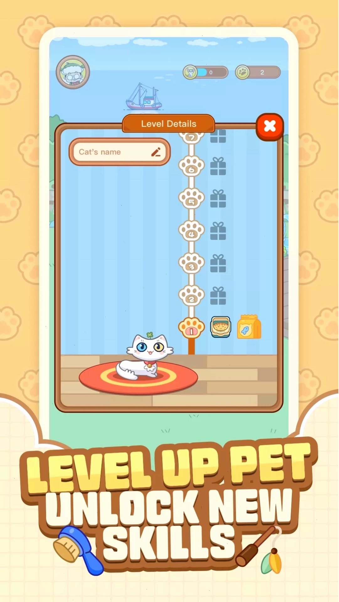 Tổng hợp các màn chơi game xếp hình trong Cat Time