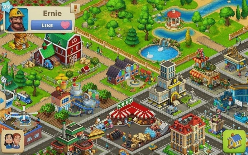 Township: Game xây dựng thành phố kết hợp nông trại trên điện thoại