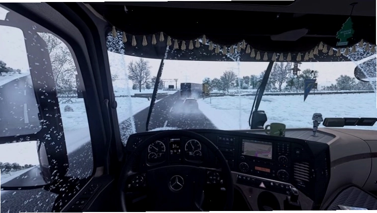 Trải nghiệm lái xe trong điều kiện thời tiết khắc nghiệt của Euro Truck Simulator 2