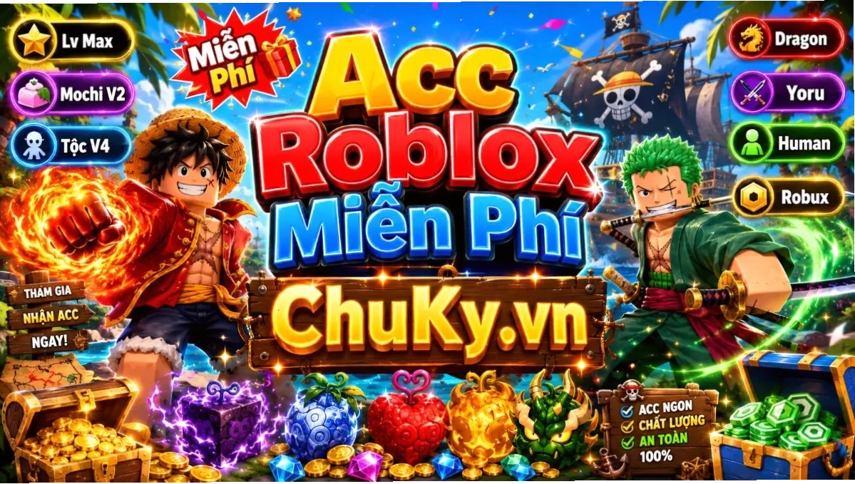Trang web cung cấp acc Roblox miễn phí