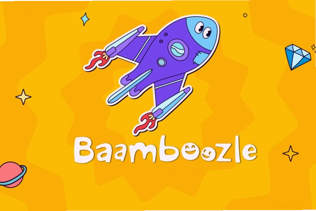 Trò chơi Baamboozle với giao diện nhiều màu sắc
