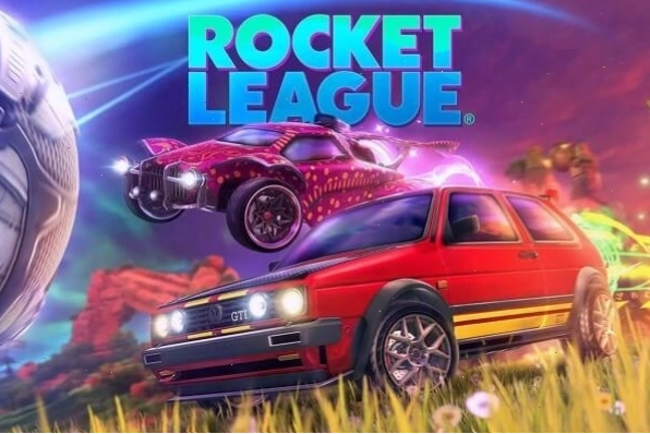 Trò chơi hai người miễn phí Rocket League kết hợp bóng đá và đua xe