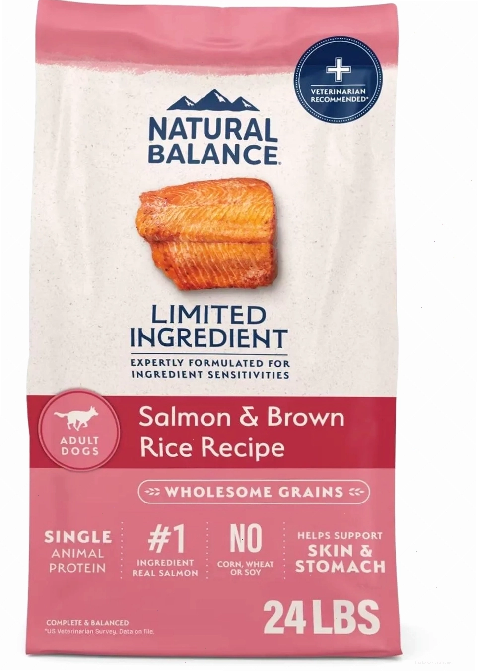 Natural Balance Limited Ingredient Salmon and Brown Rice recipe