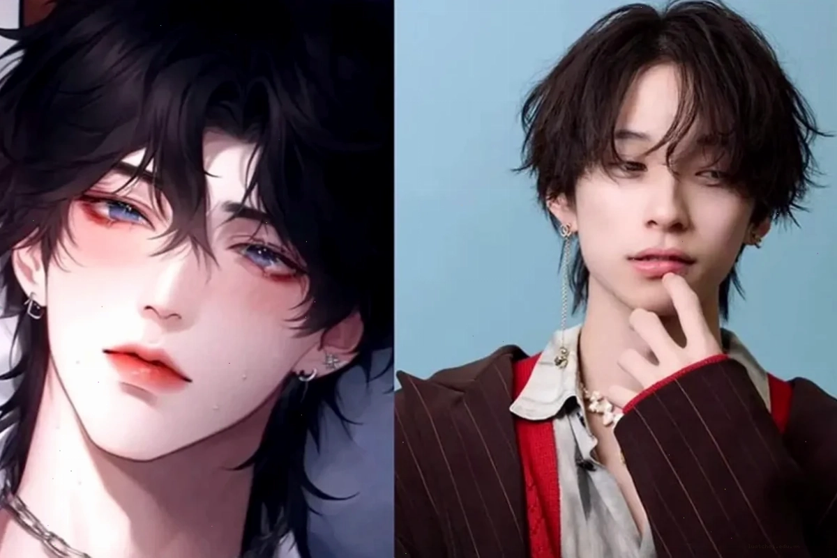ảnh avatar anime boy tóc dài lãng tử