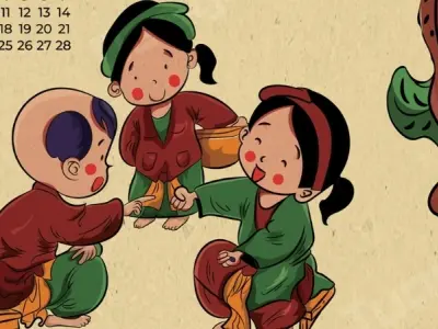 Tập tầm vông - Luật chơi và hướng dẫn dạy bé chi tiết