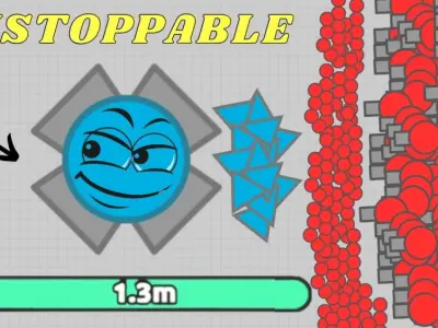 Diep.io - Hướng dẫn nâng cấp xe tăng làm chủ đấu trường