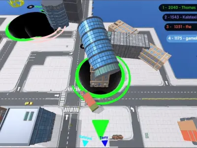 Hole.io - Hướng dẫn chinh phục game hố đen ăn cả thế giới
