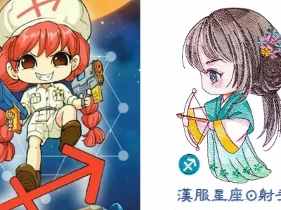 Ảnh Chibi Công Chúa Nhân Mã Dễ Thương Khám Phá Thế Giới Kỳ Lân